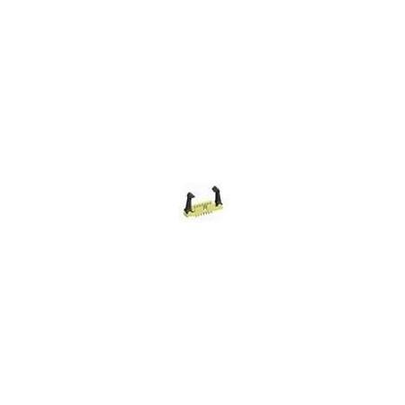 Fci Board Connector, 44 Contact(S), 2 Row(S), Male, Straight, 0.079 Inch Pitch, Solder Terminal, Latch 10078991-G21-44ULF